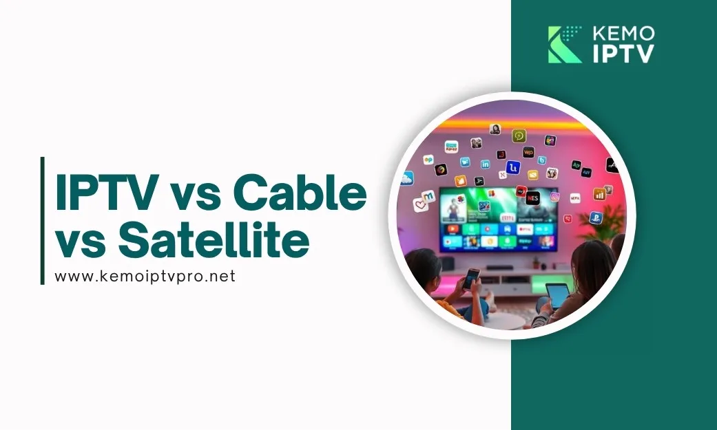 IPTV Vs Cable Vs Satellite